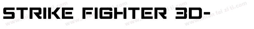 Strike Fighter 3D字体转换